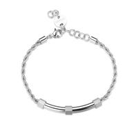 S'Agapõ Bracciale Uomo in Acciaio | Collezione Bound - SBD16