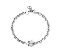 S'AGAPO NAUTIKA BRACCIALE DA UOMO IN ACCIAIO CON ANCORA SNK19 (3509)