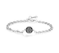 S'Agapõ Bracciale Uomo In Acciaio Con Simbolo Mano Di Fatima | Collezione Talisman - STL13