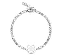 S'Agapõ Bracciale Uomo in Acciaio con Simbolo Rosa dei Venti | Collezione Charisma - SRB12