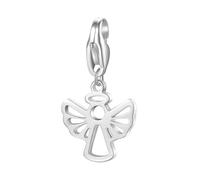 S'Agapõ Charm Donna In Acciaio Con Simbolo Angelo | Collezione Happy - SHA355