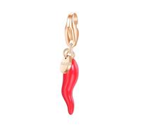 S'Agapõ Charm Donna in Acciaio con Simbolo Cornetto | Collezione Happy - SHA375