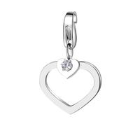S'Agapõ Charm Donna In Acciaio Con Simbolo Cuore | Collezione Happy - SHA269