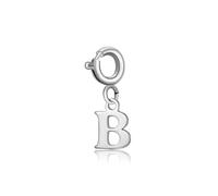S'Agapõ Charm Donna in Acciaio con Simbolo Lettere | Collezione Happy - SHAR0B
