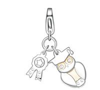 S'Agapõ Charm Donna In Acciaio Con Simbolo Gufo | Collezione Happy - SHA278