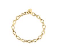 S'AGAPO CHUNKY BRACCIALE DA DONNA IN ACCIAIO A MAGLIA CATENA SHK117 (3714)