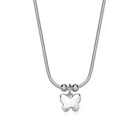 S'AGAPO CLICK COLLANA GIROCOLLO IN ACCIAIO DA DONNA CON FARFALLA SCK279 (3672)