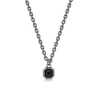 S'agapõ Collana Da Uomo In Acciaio Con Bottone A Pressione Snp04 - Collana