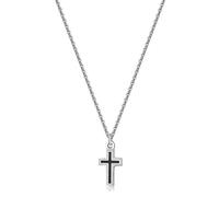 S'agapõ Collana Da Uomo In Acciaio Con Croce Charisma Shs01 - Collana
