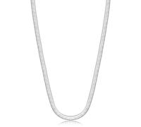 Sagapo Collana Catena Spina di Pesce in Acciaio Sagapò SHK03 S'agapo