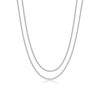 S'Agapõ Collana Donna, Collana Girocollo in Acciaio | Collezione Chunky - SHK104