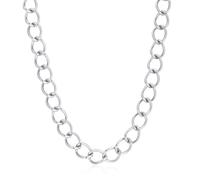 COLLANA DA DONNA IN ACCIAIO CATENA GRUMETTA LARGA S'AGAPO CHUNKY SHK29 (2256)