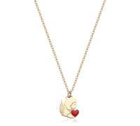 S'Agapõ Collana Donna In Acciaio Con Simbolo Angelo | Collezione Click - SCK269