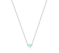 S'Agapõ Collana Donna, Collana Girocollo in Acciaio con Simbolo Cuore | Collezione Click - SCK03