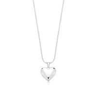 S'Agapõ Collana Donna, Collana Girocollo in Acciaio con Simbolo Cuore | Collezione Stellar - SSE11