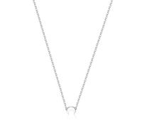S'Agapõ Collana Donna, Collana Girocollo in Acciaio con Simbolo Luna | Collezione Click - SCK07