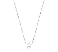 S'Agapõ Collana Donna, Collana Girocollo in Acciaio con Simbolo Stella | Collezione Click - SCK09