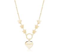 S'Agapõ Collana Donna, Collana Girocollo in Acciaio con Simbolo Stella | Collezione Happy - SHAC26