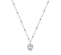 S'Agapõ Collana Donna, Collana Girocollo in Acciaio e Cristalli | Collezione Aurora - SAR56