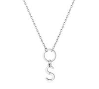 S'Agapõ Collana Donna In Acciaio Con Simbolo Lettere | Collezione Happy - SHAC82