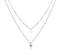 S'Agapõ Collana Donna In Acciaio Con Simbolo Stella | Collezione Aurora - SAR09