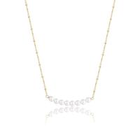 S'Agapõ Collana Donna, Collana Girocollo in Acciaio e Perle | Collezione Wisdom - SWI35