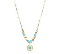 S'AGAPÕ Collana Donna In Acciaio Con Simbolo Occhio | Collezione Witch - SWH02