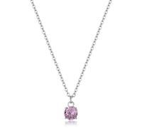 S'Agapõ Collana Donna, Collana Girocollo in Acciaio e Zirconi | Collezione Dazzly - SDZ01