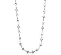 SAGAPO COLLANA Chunky ACCIAIO CUORICINI 44mm SHK78