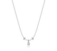 Sagapo Collana Girocollo in Acciaio con Cristallo S'agapo SJY001 Sagapò