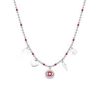 S'Agapõ Collana Donna In Acciaio Con Simbolo Occhio | Collezione Vibes - SVB01