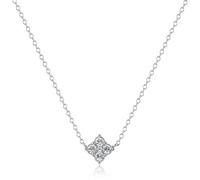 S'Agapõ Collana Donna in Acciaio e Cristalli | Collezione Gleam - SLA01