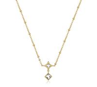 S'Agapõ Collana Donna in Acciaio e Cristalli | Collezione Luce - SCE47