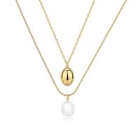 S'Agapõ Collana Donna in Acciaio e Perle | Collezione Wisdom - SWI42