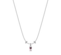 Sagapo Collana Donna Punto Luce Acciaio Cristallo SJY001 SJY006 varianti colore