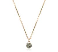 Sagapo Collana Donna Punto Luce Acciaio Oro Zircone Colorato SDZ Varianti