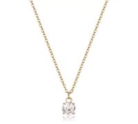 Sagapo Collana Donna Punto Luce Acciaio Oro Zircone Colorato SDZ Varianti