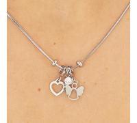 Sagapo Collana Girocollo con Angelo e Cuore S'agapo SJY001 SJYC01 SJYA01 Sagapò