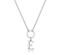 Sagapo Collana Girocollo Lettera E Acciaio Donna Iniziale SHAC69 Sagapò
