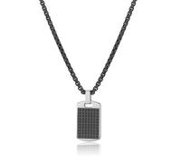 S'agapõ Collana Tag Me Too Stg01 Lunga Moderna In Acciaio - Collana