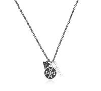 S'Agapõ Collana Uomo, Collana Girocollo in Acciaio | Collezione Talisman - STL05
