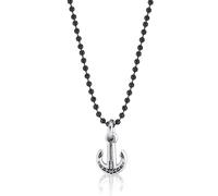 S'Agapõ Collana Uomo, Collana Girocollo in Acciaio con Simbolo Ancora | Collezione Charisma - SHS10