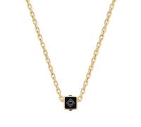 S'Agapõ Collana Uomo, Collana Girocollo in Acciaio e Cristalli | Collezione Cube - SCU03