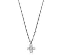 S'AGAPÕ Collana Uomo In Acciaio Con Simbolo Croce | Collezione Proud - SPD26