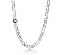 S'Agapõ Collana Uomo In Acciaio Con Simbolo Rosa Dei Venti | Collezione Castle - SCA02