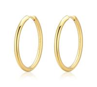 S'AGAPO CHUNKY ORECCHINI IN ACCIAIO A CERCHIO SHK76 (2681)