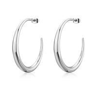 S'Agapõ Orecchini Donna, Orecchini a Cerchio in Acciaio | Collezione Chunky - SHK120