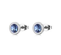 S'Agapõ Orecchini Donna, Orecchini a Lobo in Acciaio e Cristalli | Collezione Lucky Light - SKT66