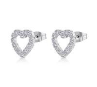 S'Agapõ Orecchini Donna In Acciaio Con Simbolo Cuore | Collezione Twinkle - SWN21