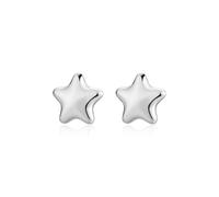 Sagapo Orecchini Donna Stella Grande a Lobo Acciaio Regalo S'agapo SSE53